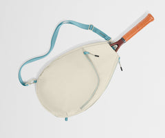 Racket Bag in Salt White