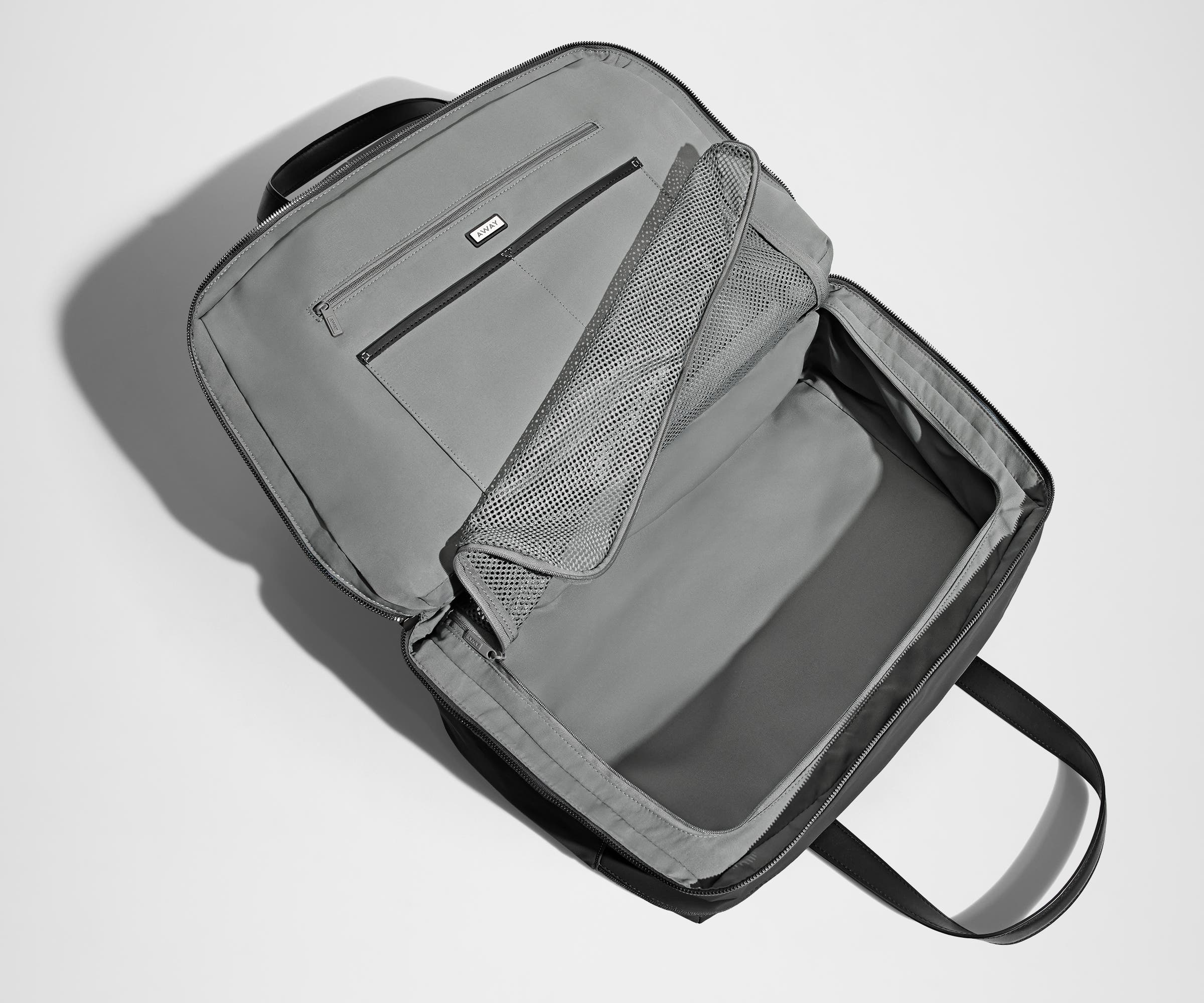The Overnight Bag in Jet Black