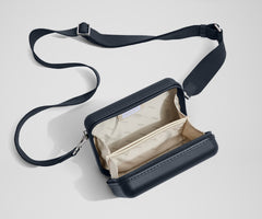 The Mini Crossbody in Navy Blue
