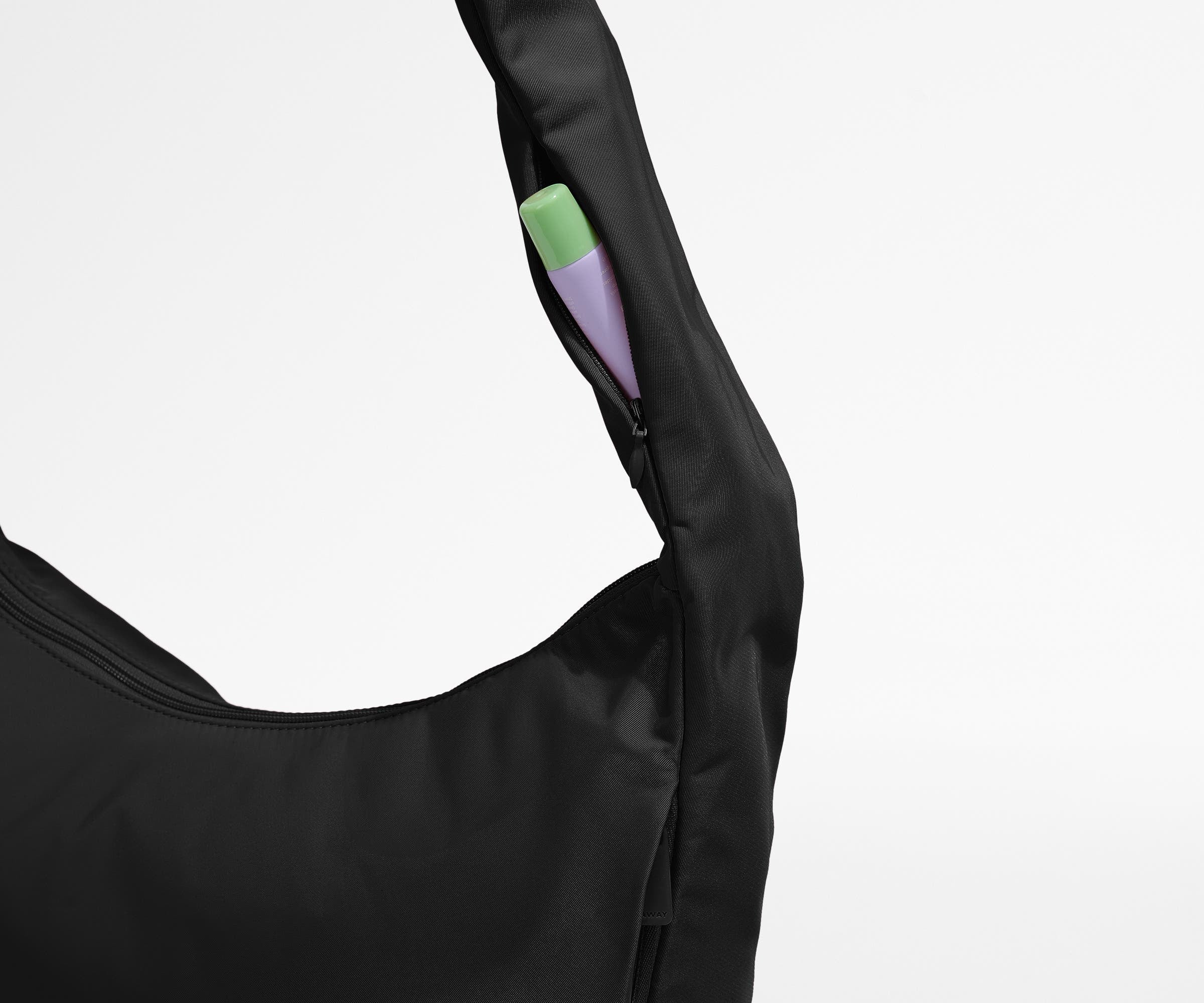 Featherlight Crossbody in Jet Black