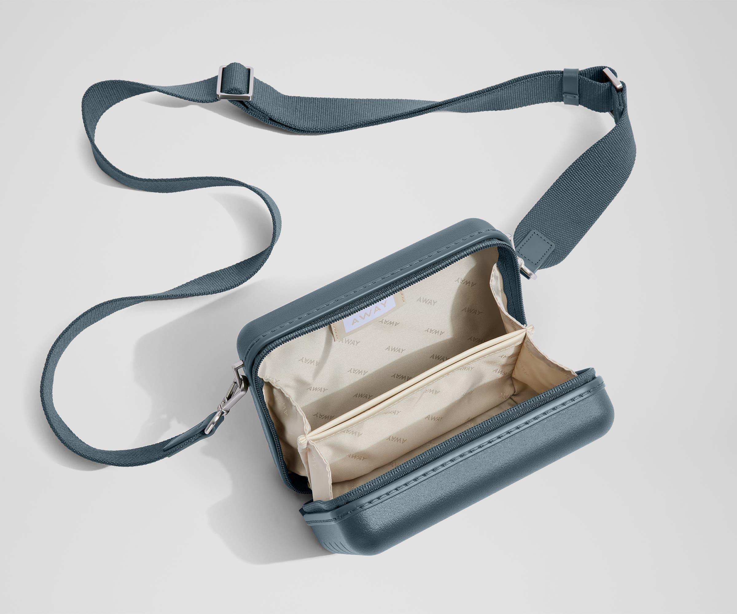 The Mini Crossbody in Coast Blue