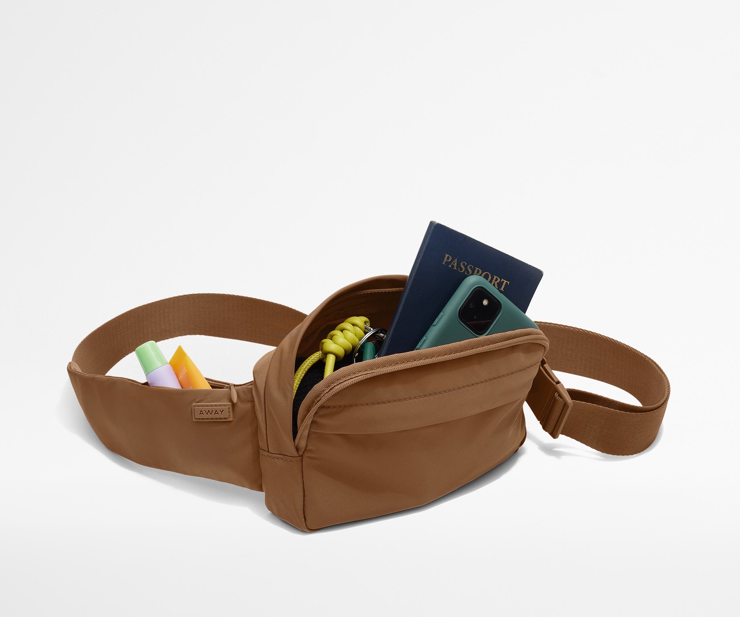 Featherlight Sling Bag in Amaro Brown